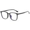 Nuevo Armazón para Gafas Cuadrado de Tr90, Armazón para Gafas de Computadora Estilo Ins Liso, Radiación Anti Luz Azul, Armazón para Gafas de Miopía de Color Sólido para Hombre