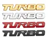 Coche Elegante turbo Metal turbo Logo de Coche Deportivo Modificado turbo Logo de Coche Pegatina de Coche Pegatina de Carrocería Logo Trasero