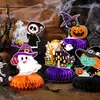 Decoraciones de Mesa de Halloween de 8 Piezas con Formas Lindas de Calabaza y Fantasma, Adecuadas para Decoraciones de Fiesta