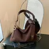 Retro 2026 Invierno Nuevo Versátil Bolso de Mujer Popular Mate Nicho Bolso de Axila Bolso Cruzado Bolso de Hombro Único Tote