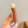 Lindo y Fresco Goma para el Cabello de Cable de Teléfono para Niñas, Nueva Cuerda para el Cabello Versátil y Duradera de Verano con un Toque de Alta Gama, Accesorio para el Cabello sin Marcas