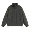 Chaqueta Nueva de Otoño 2026 para Hombre con Cuello Alto, Moda Trendy de Corte Holgado Talla Grande Casual para Hombre