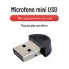 Mini microfone USB portátil microfone do computador mini microfone drive-free computador KTV karaokê enviando placa de som USB