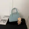 Bolso de mano de nicho súper caliente y elegante, bolso tipo bowling para mujer, nuevo bolso de moda 2026, bolso cruzado, bolso tote pequeño, bolso pequeño