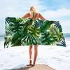 Toalla de Playa Popular de Microfibra Estampada para Comercio Exterior Transfronterizo, Toalla de Baño, Toalla Gruesa Doméstica Absorbente de Agua de Secado Rápido, Toalla Fría para la Cara