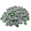 Brotecitos de Té de Rosa Pequeños, Decoraciones de Pared de Flores para Bodas, Cortina de Cuentas DIY Cabezas de Flores Artificiales