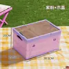 Caja de Almacenamiento Plegable Personalizable Caja de Almacenamiento con Puerta Lateral Caja de Almacenamiento para Camping al Aire Libre Caja de Almacenamiento para Maletero de Coche Venta al por Mayor