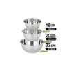 Conjunto de Bacias Grandes Multifuncionais Espessadas de Aço Inoxidável Fcm Dropshipping com Balança, Bacia para Lavar Vegetais, Bacia de Água, Pote para Temperos, Tigela de Sopa