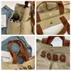 Personalización de Bolsa de Lona 2026 Versión Coreana Nuevo Estilo Trabajo Viaje Diario Bolso Tote Bolso de Hombro para Mujer Bolsa de Lona de Gran Capacidad