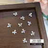 Accesorios para Uñas con Circonita Brillante, Moño, Corazón, Estrella Radiante, Flor de Cinco Pétalos, Productos Terminados Hechos a Mano, Decoraciones para Uñas con Pedrería Apilada