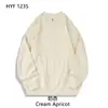 Sudadera de algodón puro con cuello redondo, camisa cultural, camisa publicitaria, ropa de trabajo para grupos, admite patrones y logotipos personalizados