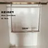 Instalación sin taladro para armarios infantiles: añade una barra colgante en el interior para crear almacenamiento en capas, con espacio colgante ajustable y barras horizontales extensibles