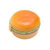 Lonchera creativa y bonita con forma de hamburguesa para estudiantes, lonchera para microondas, lonchera multicapa para niños, lonchera con frutas crujientes, regalo