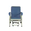 Silla Acompañante para Descanso de Almuerzo, Cama Plegable de Almacenamiento Médica para Descanso, Silla Plegable de Acero Inoxidable, Portátil para Uso en Casa
