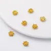 Contas de Lótus de Prata Tibetana Estilo Chinês, Acessórios Antigos de Prata, Pulseiras de Liga com Contas, Contas de Lótus, Materiais, Joias DIY Atacado