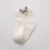 Calcetines de bebé verano finos transpirables de malla calcetines de tubo corto para bebé dibujos animados al por mayor 0-6 meses 1-3 años