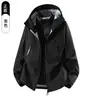 Chaqueta Impermeable Serie Mountain Shell para Mujer Costuras Completamente Selladas a Prueba de Tormentas Ropa Profesional para Montañismo al Aire Libre Chaqueta Hardshell para Hombre GB/T32614
