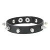 Pulseras de Cuero con Remaches Personalizadas de Moda Punk Europeas y Americanas para Pareja, Set de 12 Piezas Estilo Rock Gótico, Pulseras de Broche