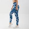 Calça legging feminina de ioga estampada, multicolorida e de cintura alta, nova e mais vendida da Wish Amazon Cross-border XY6654