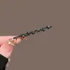 Grampo de Cabelo Coreano para Mulheres Estilo INS Zircônia Presilha Lateral Presilha Reta Simples Strass Presilha para Franja Flyaway Presilha Dupla Acessório de Cabelo Elegante