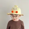 Chapéu de Pescador de Bebê Fofo e Super Adorável Estilo Ins, Chapéu Balde para Criança Pequena com Proteção Solar para Primavera e Verão, Chapéu de Sol Fino para Bebê para Viagem no Outono