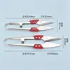 Tijeras de costura PIN de acero inoxidable en stock con funda, tijeras para cortar tela del hogar para costura, tijeras de costura y punto de cruz DIY
