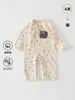 Ropa de Bebé Estilo Ins para Primavera y Otoño, Mameluco de Bebé, Estilo Otoño, Clase A, Pijama de Manga Larga para Bebé Recién Nacido, Traje para Gatear
