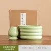 Novo Conjunto de Chá Matcha Donut Tigela de Matcha Conjunto de Café da Manhã Latte com 100 Peças Item Quente Transfronteiriço