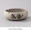 Cinzeiro de Novo Estilo, Personalizado, Moderno, Luxo Leve, Grande Capacidade, Adequado para Sala de Estar, Casa, Escritório, Cinzeiro Decorativo de Cerâmica Estilo Chinês