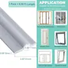Suministro Transfronterizo de Sellos Autoadhesivos para Ventanas y Puertas Correderas de Aleación de Acero Plástico Aluminio, Aislamiento Acústico y a Prueba de Viento, en Stock