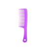 Peine de masaje para el hogar con dientes anchos y rizado, peine para peinar el cabello largo, peine de plástico con dientes grandes, peine para el cabello con cuchillo grande, venta al por mayor de fábrica