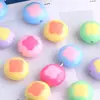 Cuentas Redondas DIY de Color Macaron, Cuentas de Arroz de Trébol de Cuatro Hojas, Cuentas Sueltas, Cuentas de Arroz Pequeñas con Agujeros Grandes, Accesorios para Bisutería Hechos a Mano al por Mayor