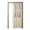 Puerta Plegable de PVC Puerta Corredera Baño Cocina Sala de Estar Balcón Dormitorio Puerta Divisoria Puerta Corredera Plegable Simple Invisible