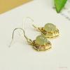 Brincos Aiyu de Jade Hetian Natural Água Clara Ganchos de Orelha de Jade Joias de Tendência Nacional Feminina Atacado Dropshipping S4051715L