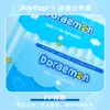 Bolsa de arquivo Doraemon com fecho de pressão, bolsa de armazenamento de provas para estudantes, fofa, de desenho animado, pasta A4, organizador de pastas de provas