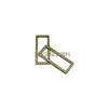 Hebillas Metálicas Rectangulares de Aleación de Zinc de Alta Gama al por Mayor para Bolsos, Accesorios de Ropa, Hebillas de Cinturón, Hebillas Rectangulares y Hebillas Ajustables