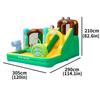 Castelo Inflável Infantil Doctor Dolphin Interno Pequeno Parque de Castelo Inflável Castelo Doméstico Trampolim Escorrega Combinação de Castelo