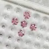 Nueva Estrella Hexagonal de 5 mm Colorida Circonia Piedra Suelta Estrella de Seis Puntas Circonia Nuevo Producto Lanzado Accesorios de Moda Suministro Directo de Fábrica