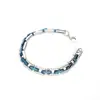Pulsera de Acero de Titanio para Hombre, Popular en Europa y América Transfronteriza, Joyería de Moda Hip-Hop con Personalidad, Accesorios de Alta Gama Versátiles y Modernos para Mujer