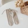 Medias de media caña para niñas primavera y otoño estilo coreano estilo ballet calcetines de bebé versátiles con lazo calcetines de pantorrilla calcetines para niños