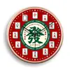 Reloj de Pared Popular Modelo 2026 para Sala de Mahjong, Reloj de Pared Decorativo para Sala de Ajedrez y Cartas, Reloj de Pared Silencioso Creativo para Sala de Estar