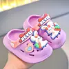 Zapatos de Cueva Ligeros de Eva para Niños Lindos Dibujos Animados para Niños y Niñas Antideslizantes Chanclas de Dedos para Bebé Verano