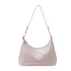 2026 Nova Bolsa de Couro com Cera para Axila Feminina Estilo Coreano Bolsa de Ombro Único Nicho de Alto Padrão Versátil Transversal Bolsa para Comutar Fonte