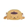 Bolso Bandolera de Lona Cinnamoroll Lindo Femenino My Melody Rosa Clásico Kuromi Negro Bolso de Hombro para Teléfono