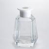 Em Estoque Diamante Pequena Capacidade Sem Chama Frasco de Aromaterapia Frasco Vazio 60ml Decoração de Sala de Estar de Alta Qualidade Frasco de Vidro Transparente Luxo Leve