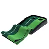 Dispositivo de Práctica de Putting de Golf para Interiores Oficina Hogar Mini Set de Fairway Manta de Putting Green para Adultos Niños