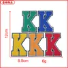 En stock Toalla de Letras de Doble Capa Bordado Parche de Insignia Bordada Pegatina de Tela Accesorios para Ropa Accesorios Suministro Directo de Fábrica