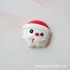 Accesorios de resina navideños; Santa muñeco de nieve diy parche para carcasa de teléfono móvil guantes pasador de pelo accesorios de joyería navideña