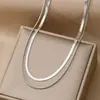 Moda Europea y Americana Cadena Básica Multicapa Cadena Hueso de Serpiente Cadena Retorcida Cadena Hueso de Serpiente Viento Multicapa Collar de Metal para Mujer