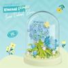 Senbao 611050 Caja de Música de Té de Flores Juguete de Ensamblaje Infantil Compatible con Bloques de Construcción de Juguete de Alta Calidad Regalo de Flores Venta al por Mayor